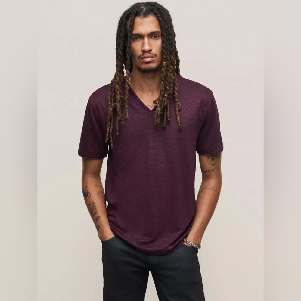 John Varvatos Wooster tee. Size medium. BNWT $178